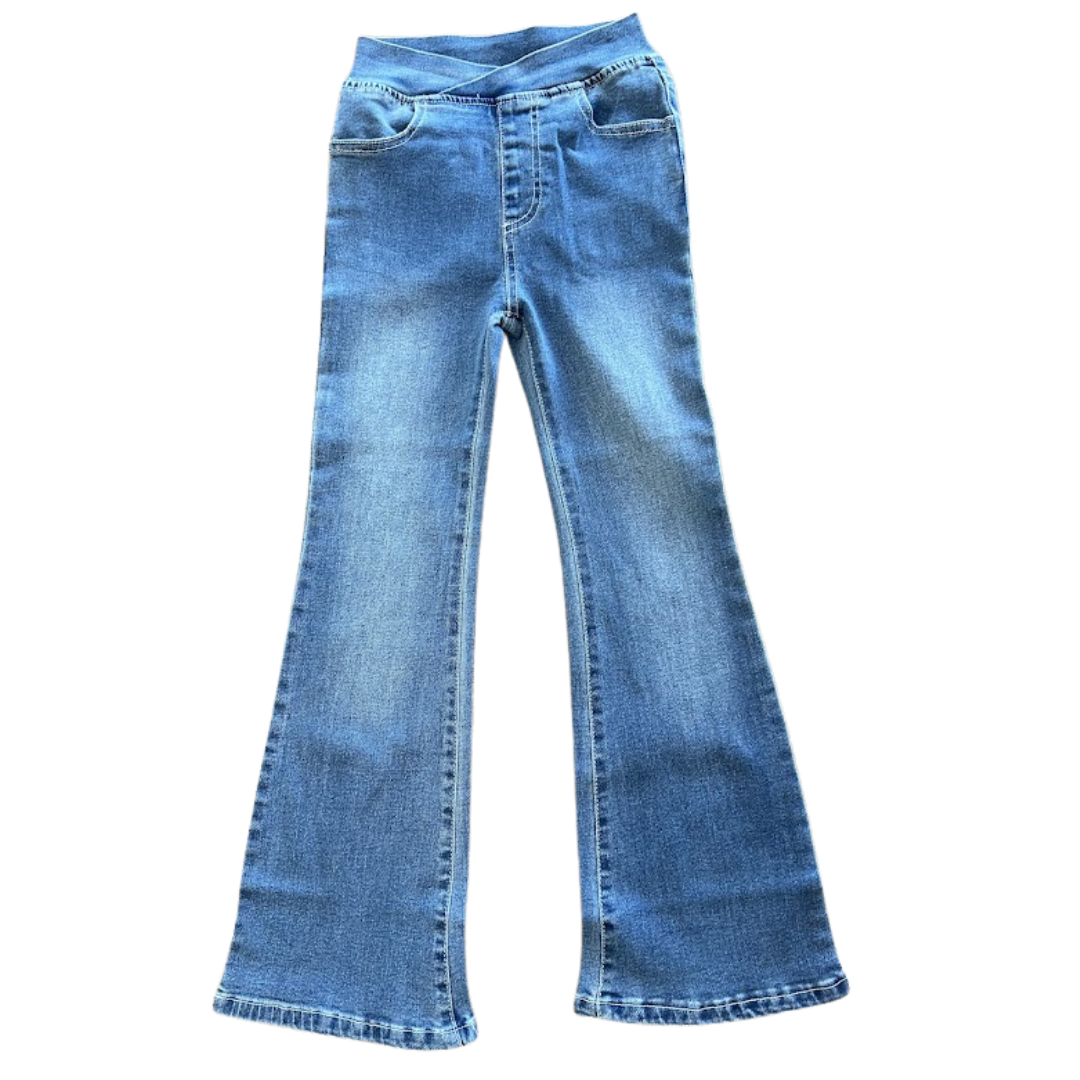 Criss Cross Flare Jeans – Melodi's Baby · Kid · Tween
