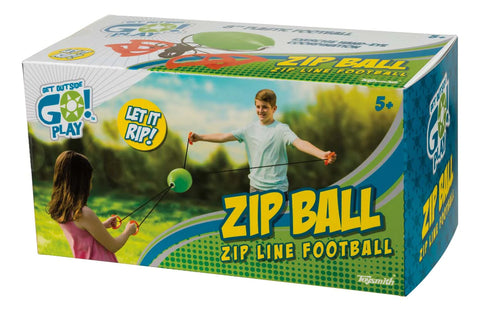 green zip ball