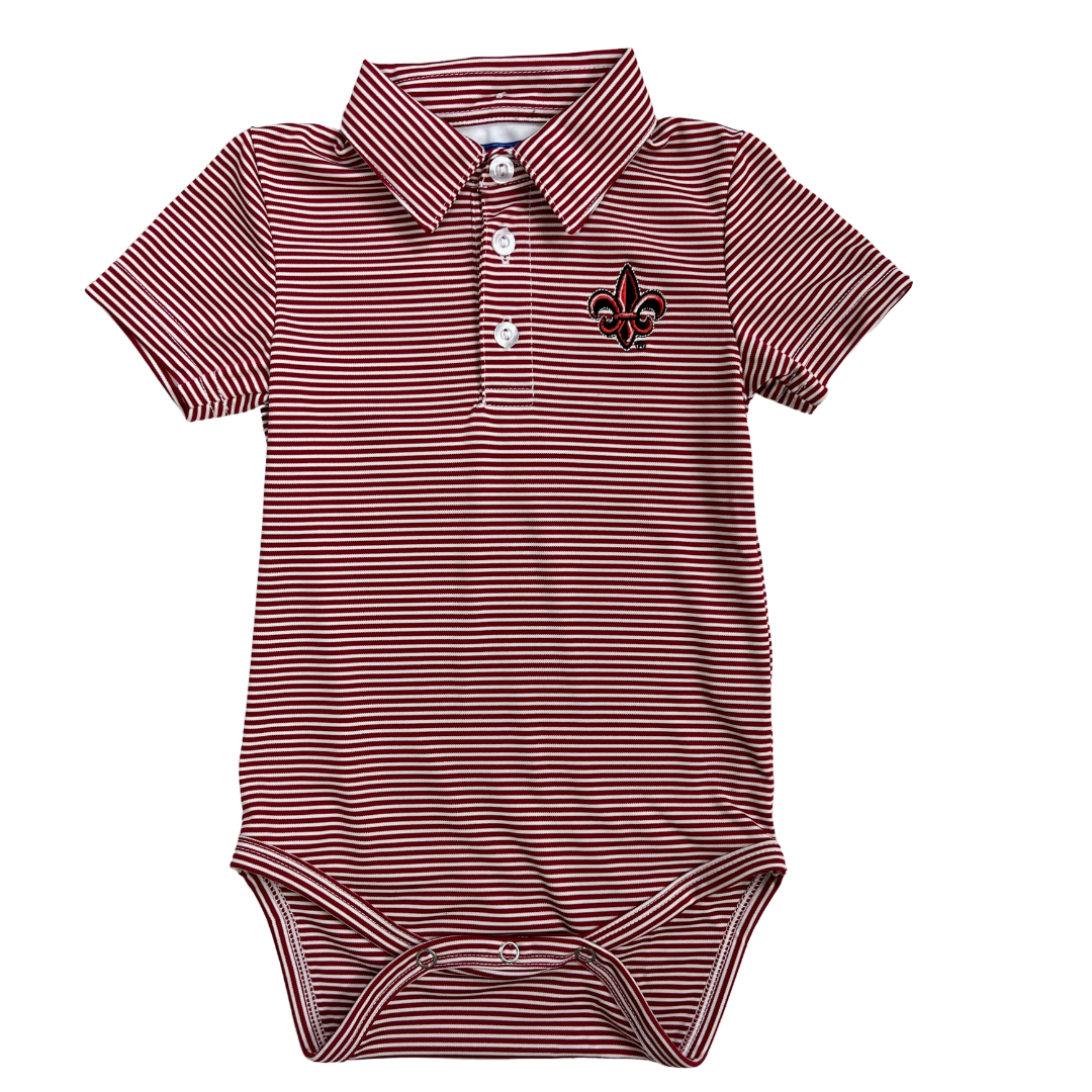 Louisiana Ragin Cajuns Infant Onesie Baseball Pinstripes – Hub City Sports