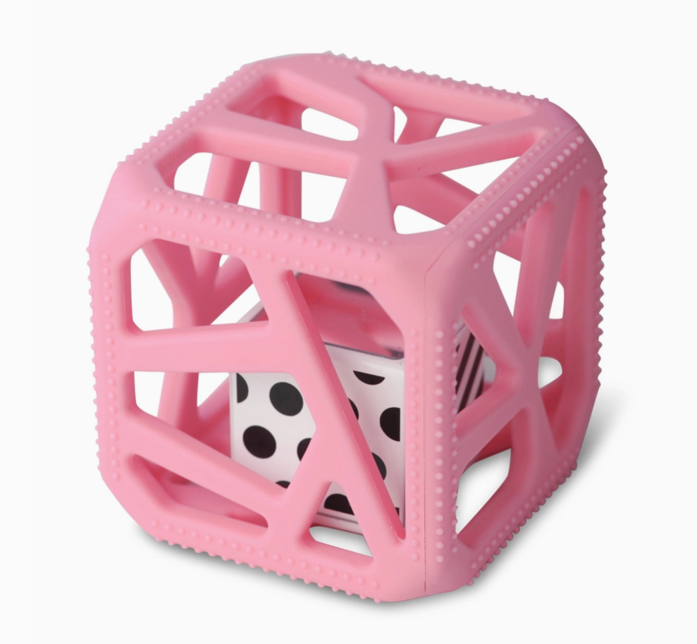 pink chew cube