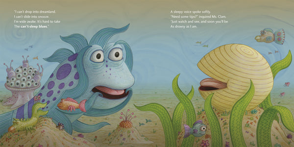 The Pout Pout Fish and the Can't Sleep Blues Board Book