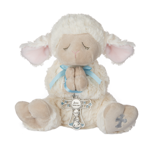 Lamb with Crib Cross (2 Colors Available)