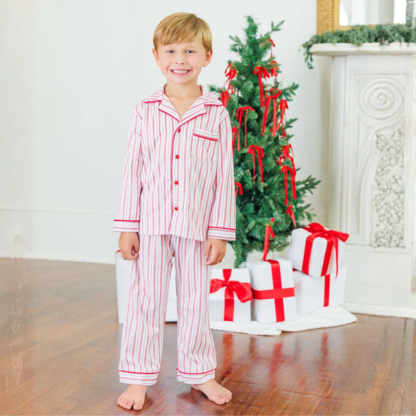 Merry Moments Button Down Loungewear Set
