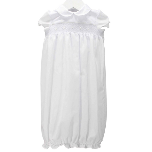 White Smocked Sara Daygown
