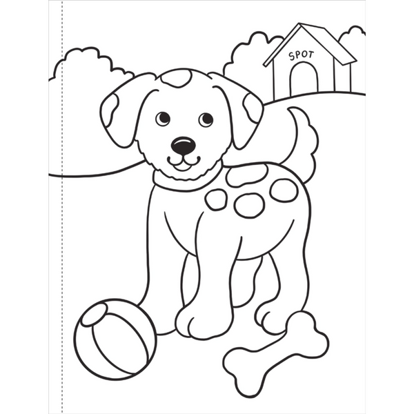 My First Coloring Book! Animals