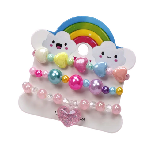 Three Piece Stretch Bracelets