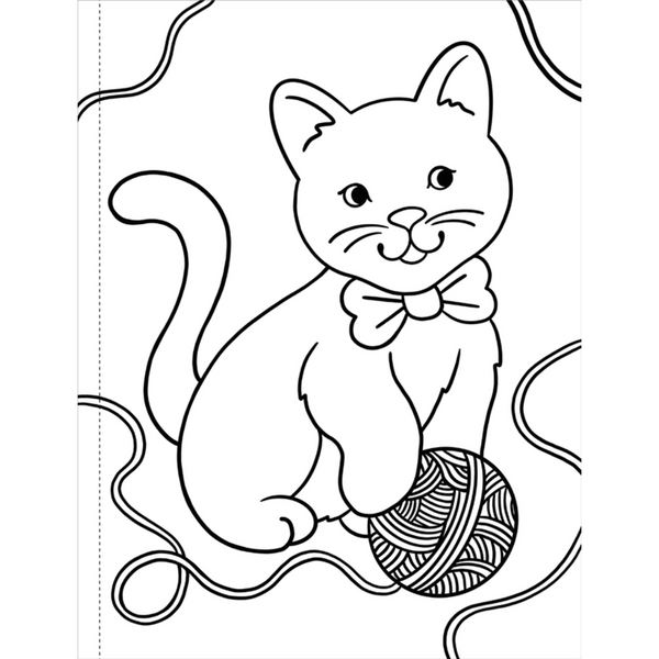 My First Coloring Book! Animals
