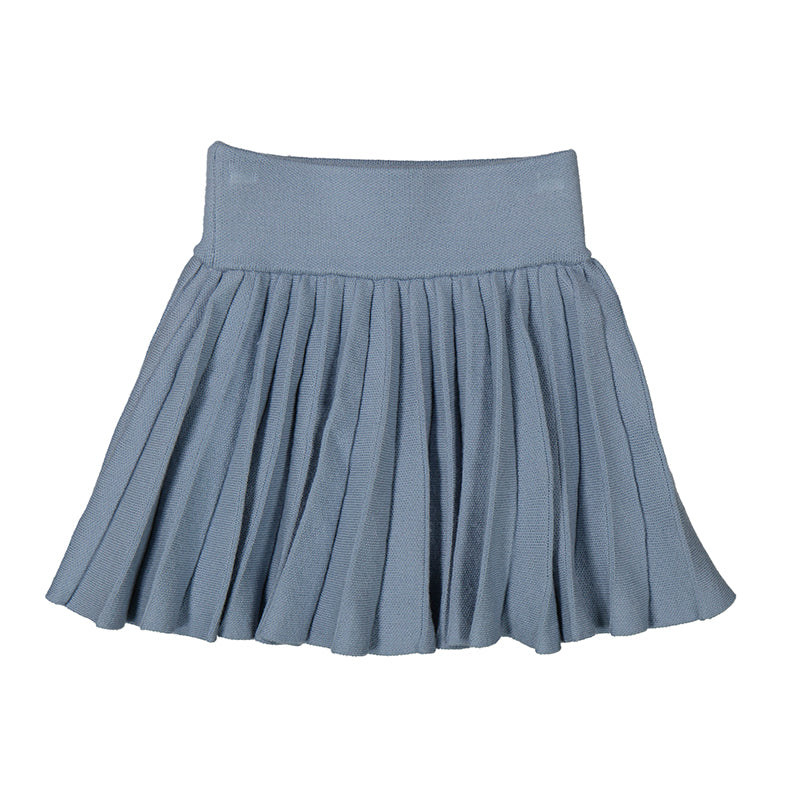 High waist band and softly pleated all the way around.