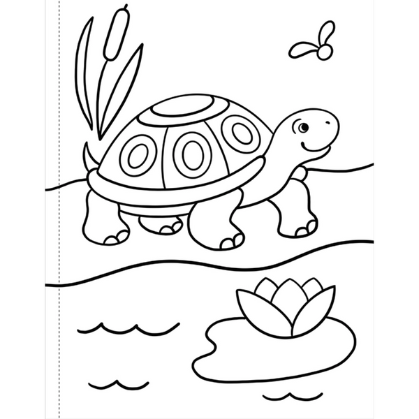 My First Coloring Book! Animals
