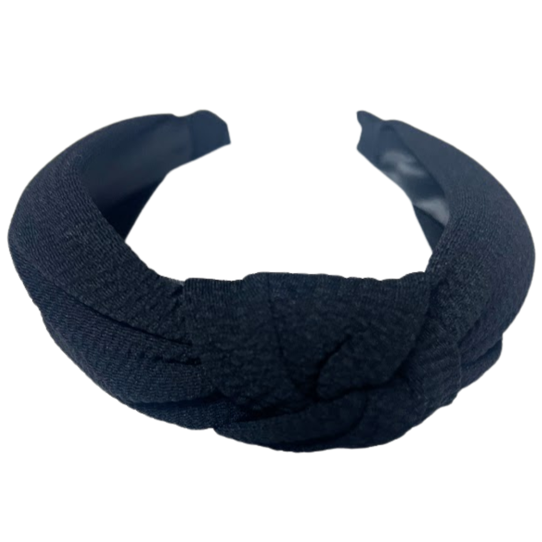Wide Waffle Knot Headband