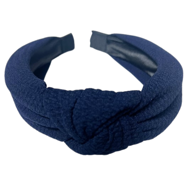 Wide Waffle Knot Headband