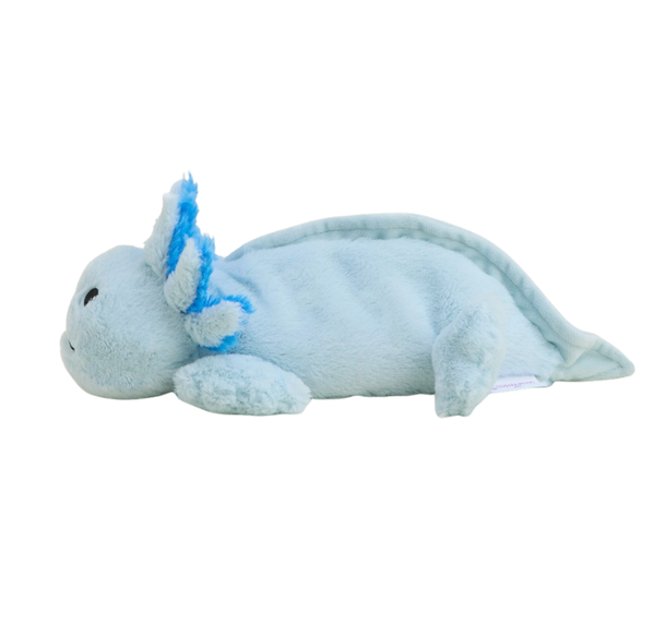 Blue Axolotl Warmies Junior