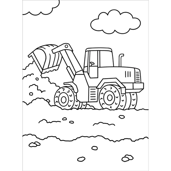 My First Coloring Book! Things That Go!