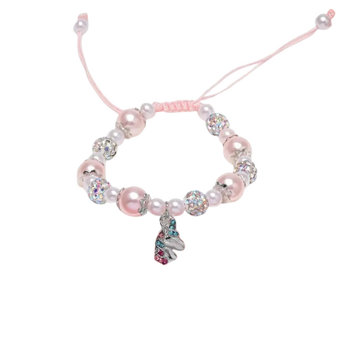 Adjustable Unicorn Pendant Bracelet