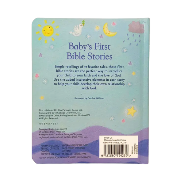 Baby's First Bible Stories Keepsake Board Book