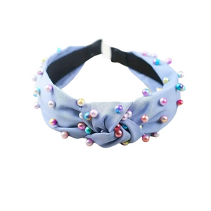 Beaded Knot Headband (two colors)