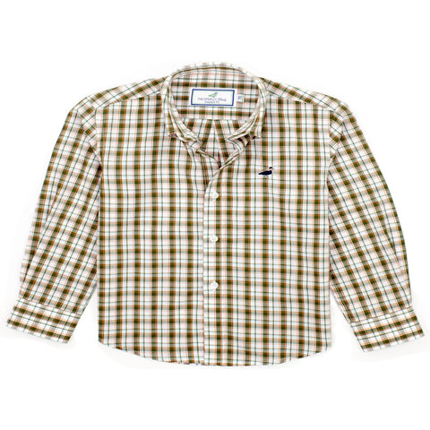 Seasonal Sport Shirt-Olive Grove