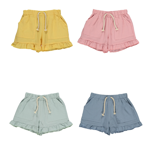 Brynlee Ruffle Shorts (4 Colors)