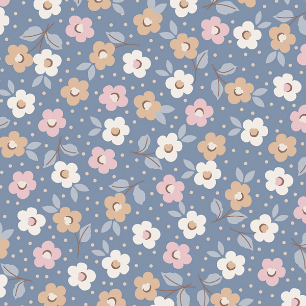 Country Calico - Box Pleat Dress + Ribbed Leggings