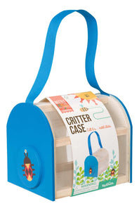 critter case with blue handle