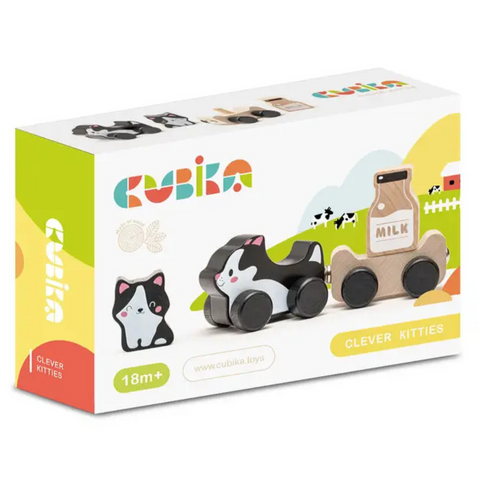 Cubika Wooden Toy Clever Kitties