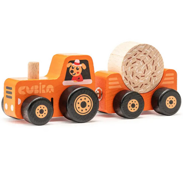Cubika Wooden Toy Tractor