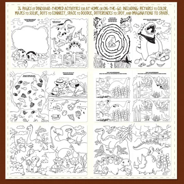 Dinosaur Activity Gift Pack for Kids
