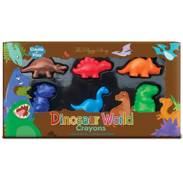 Dinosaur World Crayons Of Fun Gift Set For Kids