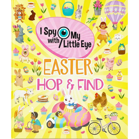 Easter Hop and Find ISpy Hardcover Book