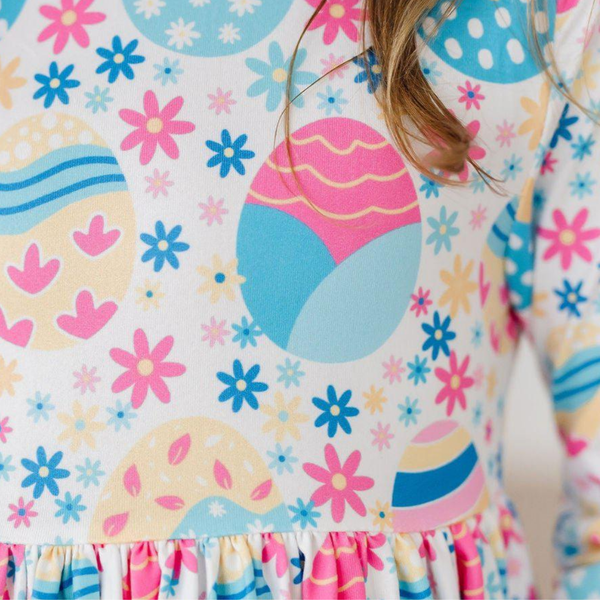 Egg-cellent Pocket Twirl Dress
