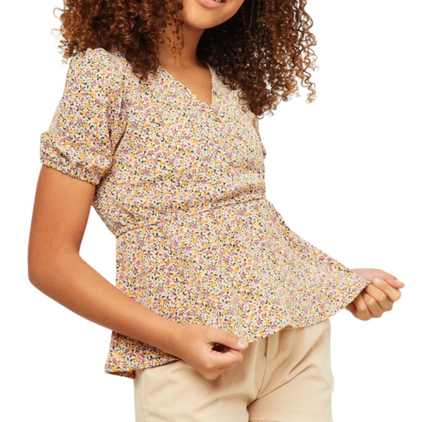 Ditsy Floral Babydoll Top