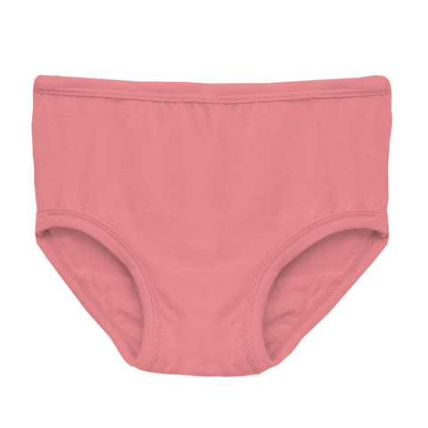 Girl's Solid Underwear Strawberry