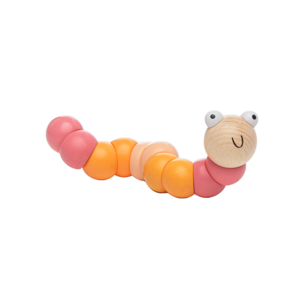 Ganz Wooden Twisty Worm (2 Colors Available)