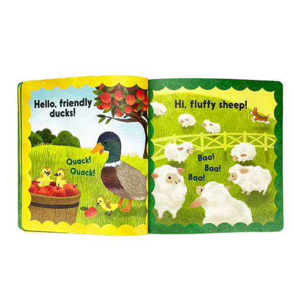 John Deere Kids Hello, Farm! Teether Book
