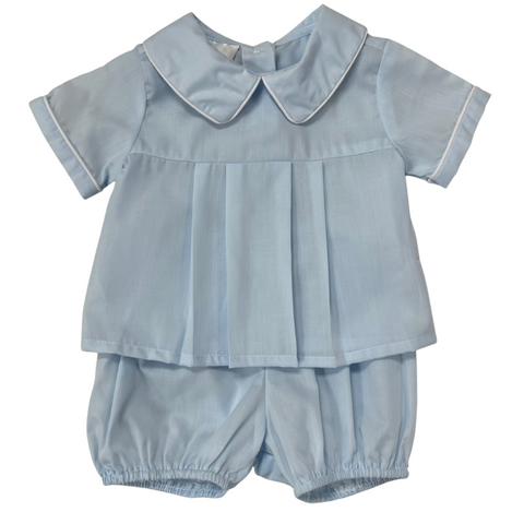 Isaac Traditional Boy 2pc Set--Light Blue