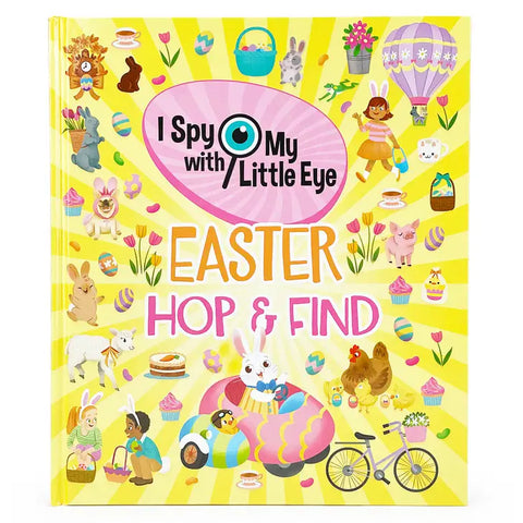 Easter Hop and Find ISpy Hardcover Book