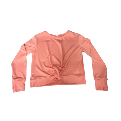 Flamingo Pink Knot Top