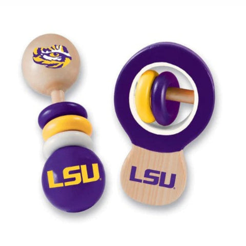 Two LSU rattles
