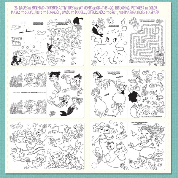 Mermaids Coloring Gift Pack