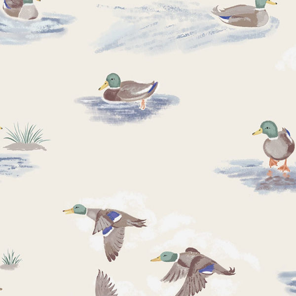 Migrating Mallards - 2 Way Zipper Romper