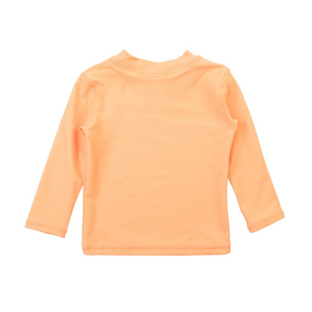 Neon Orange Long Sleeve Rash Guard – Melodi's Baby · Kid · Tween