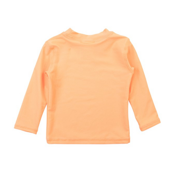 orange long sleeve rash guard