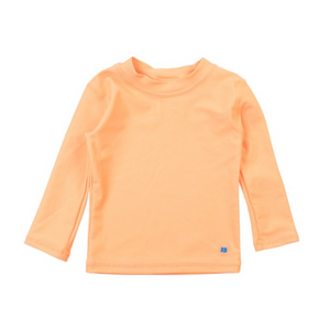 orange long sleeve rash guard