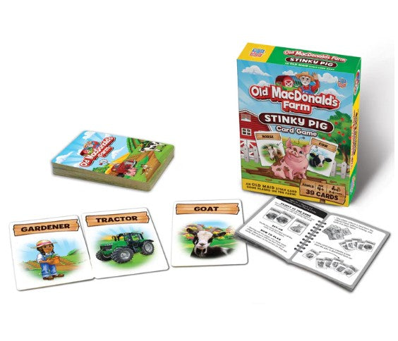 Old MacDonald's Farm - Stinky Pig Card Game