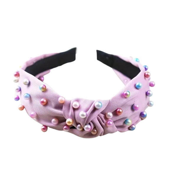 Beaded Knot Headband (two colors)