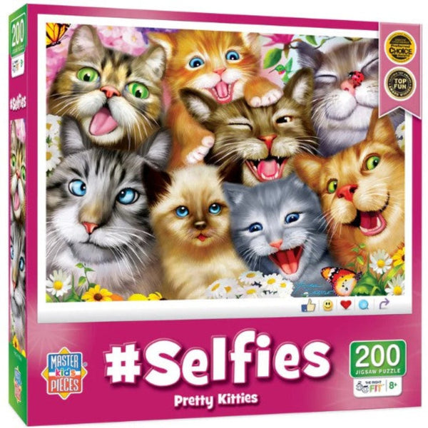 Pretty Kitties 200 Piece Puzzle