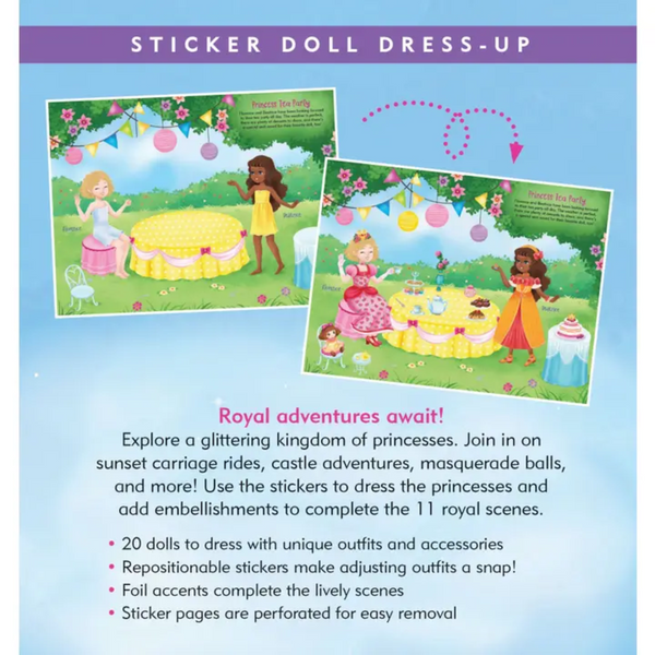 Sticker Doll Dress- Up Book (Multiple Options)