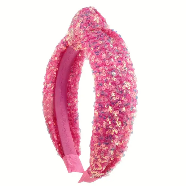 Sequin Knot Headbands (Multiple Options)