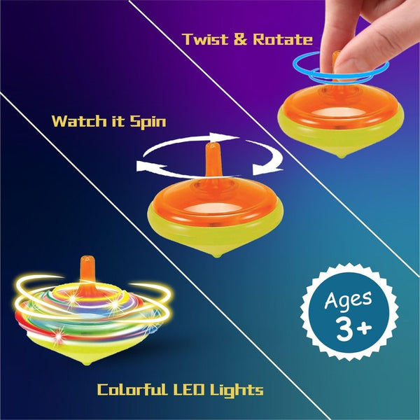 Light Up Spinning Top