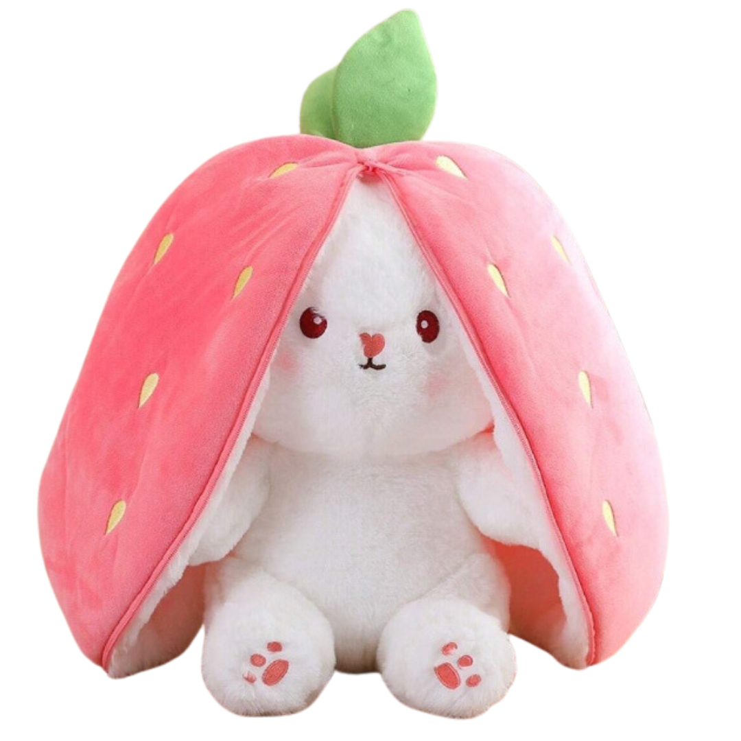 Strawberry Plush Bunny
